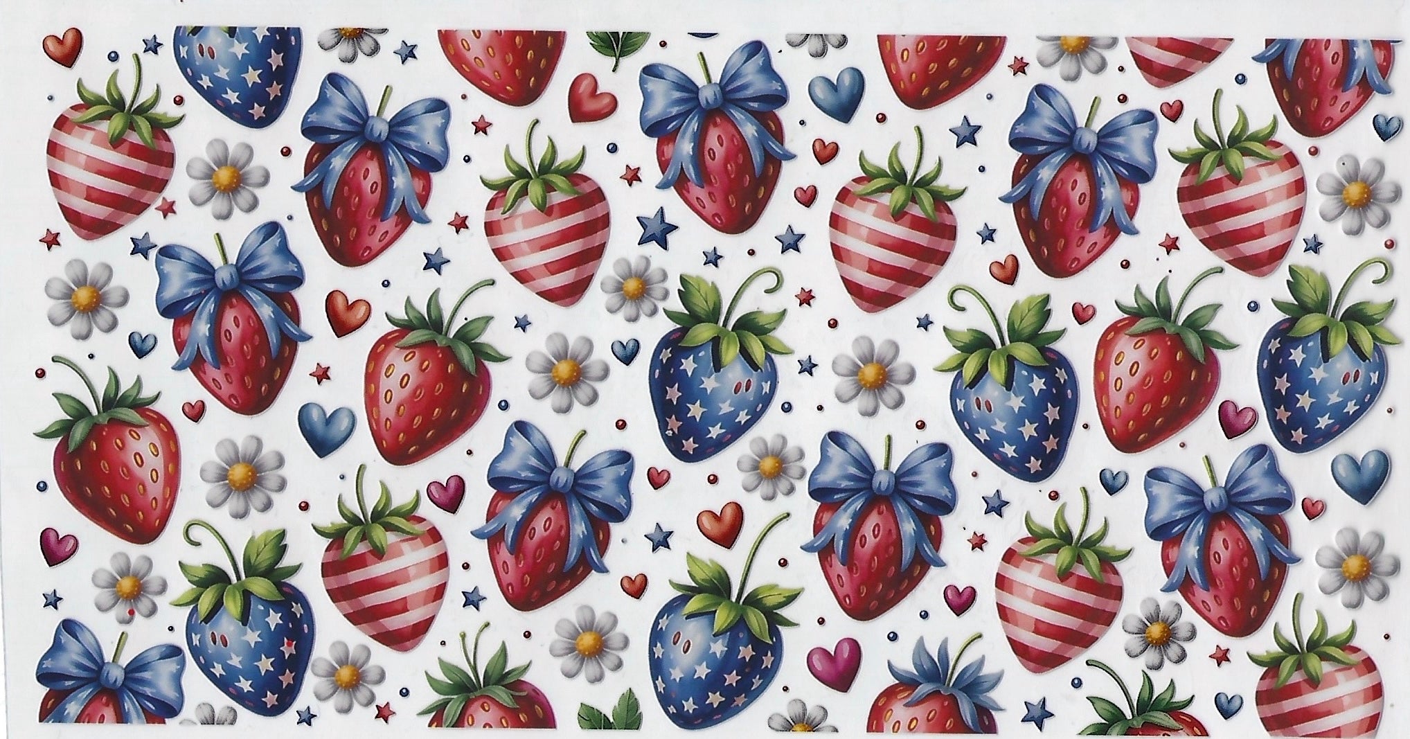 Red white and berry