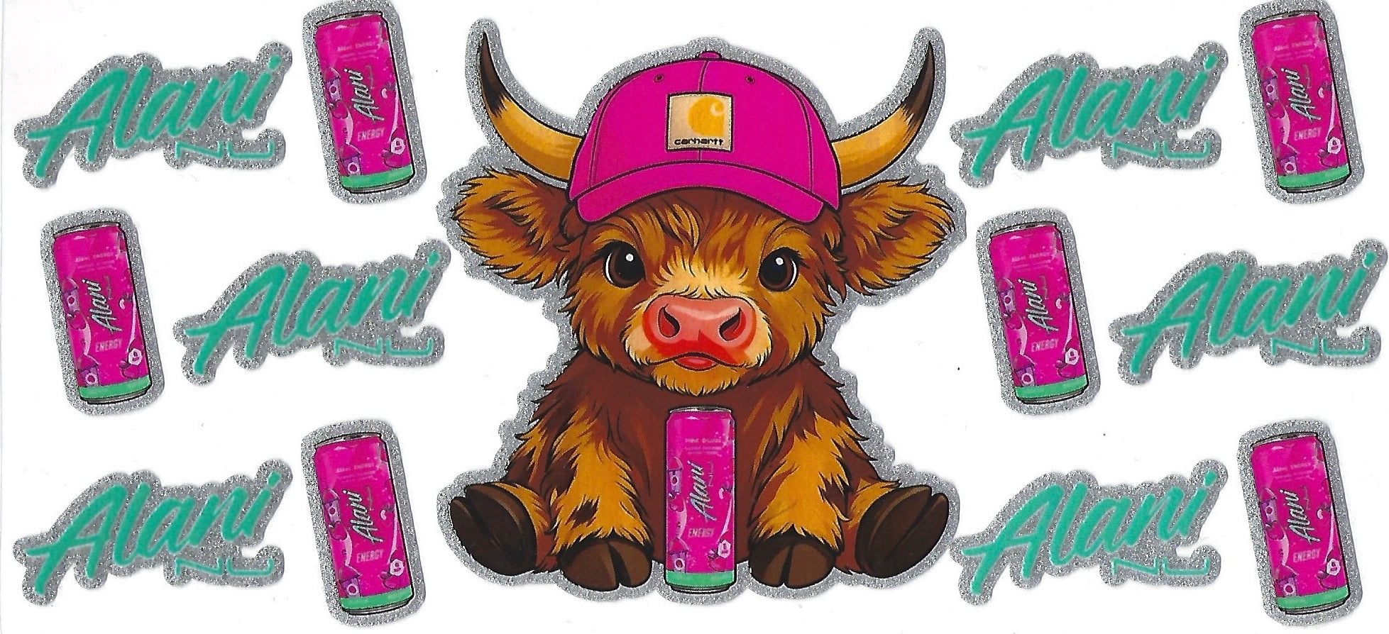 Pink slush cow