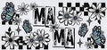 Mama blue butterflies
