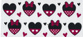 Minnie/mickey hearts